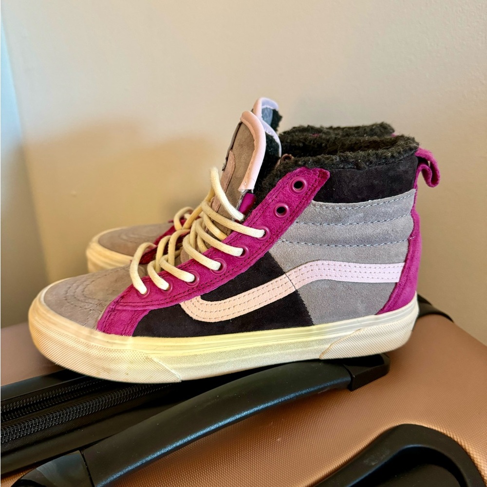 Women’s Vans Sk8-hi High-Top Sneakers 7 lilac purple pink